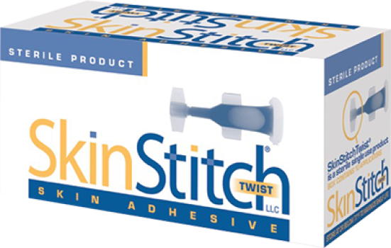 Adhesive Skin Topical SkinStitch® Twist Skin Adhesive, 0.5 ml, Sterile, 10/bx (with 12 Tips) (US Only) (DROP SHIP ONLY) by SkinStitch  ID T6005